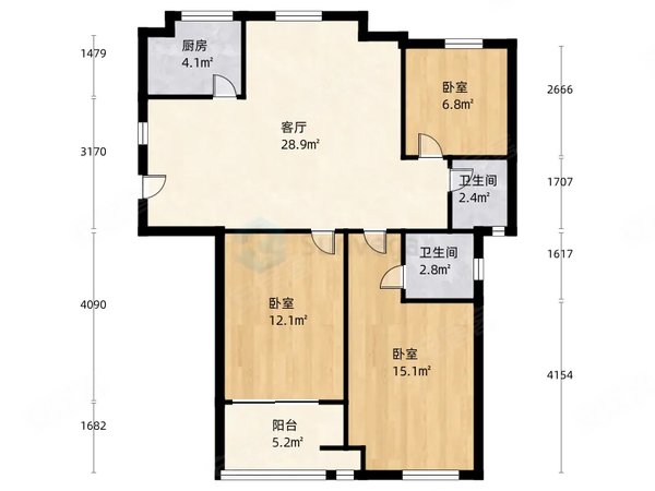 上街租房,博仕后官邸 3室2厅1卫 电梯房 85平米,闽侯租房-福州58安居