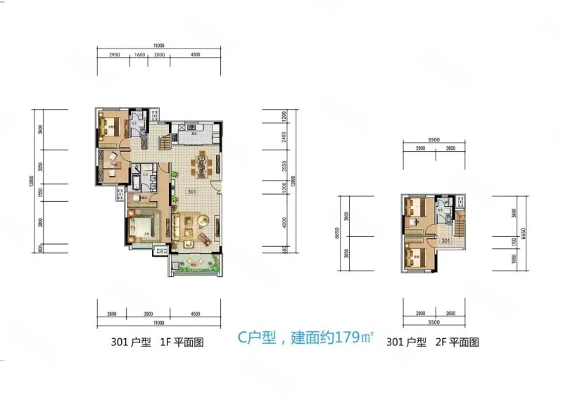 海伦堡悦珑湾(别墅)4室2厅3卫179㎡南北137万