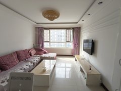 梅河口城区市中心着急租欧亚旁三室钻石名城拎包入住包物业取暖出租房源真实图片