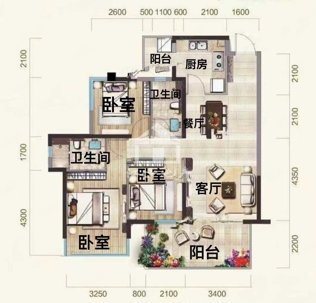 绿地西城国际花都a区