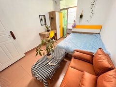 深圳龙华龙华区政府阳台 大单房 电梯房 拎包入住出租房源真实图片