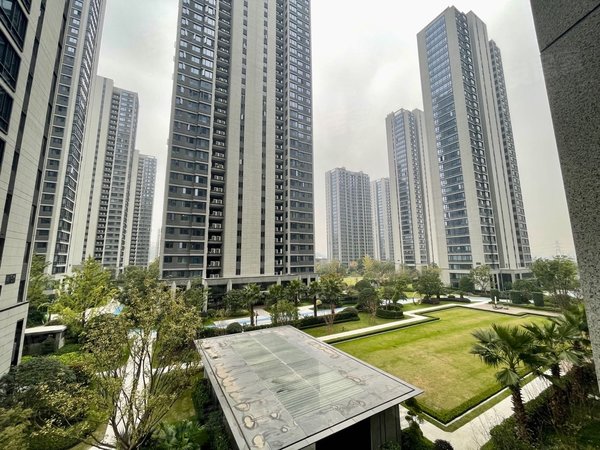 杭州萧山城厢金地滨江万科悦虹湾(公寓住宅)一号线湘湖地铁口 楼下30