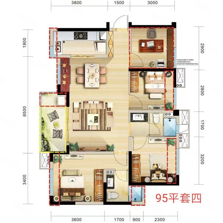 万科理想城套四企业力荐诚意出售