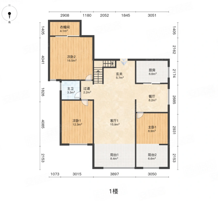 新都汇旁|带100平露台种花种菜|顶复格局|置隆花园