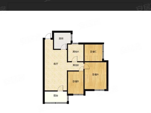 深圳宝安流塘尖岗山壹号花园出租,全新装修和家私电器,地铁口,朝南看