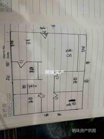 鹿城府华府西区3室2厅1卫117㎡南北78万