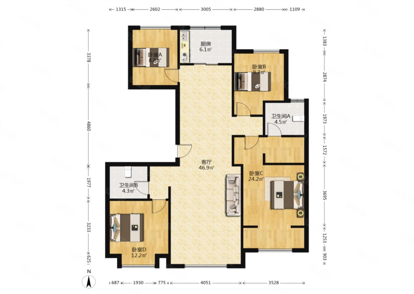 南中环融创中心现房出售低密小高层低公摊低容积