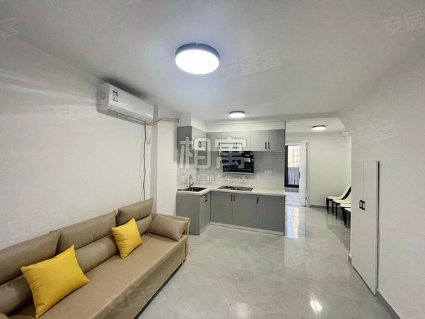 杭州余杭闲林七彩汇七彩小镇,楼下商场!拎包入住!家具齐全!采光好!