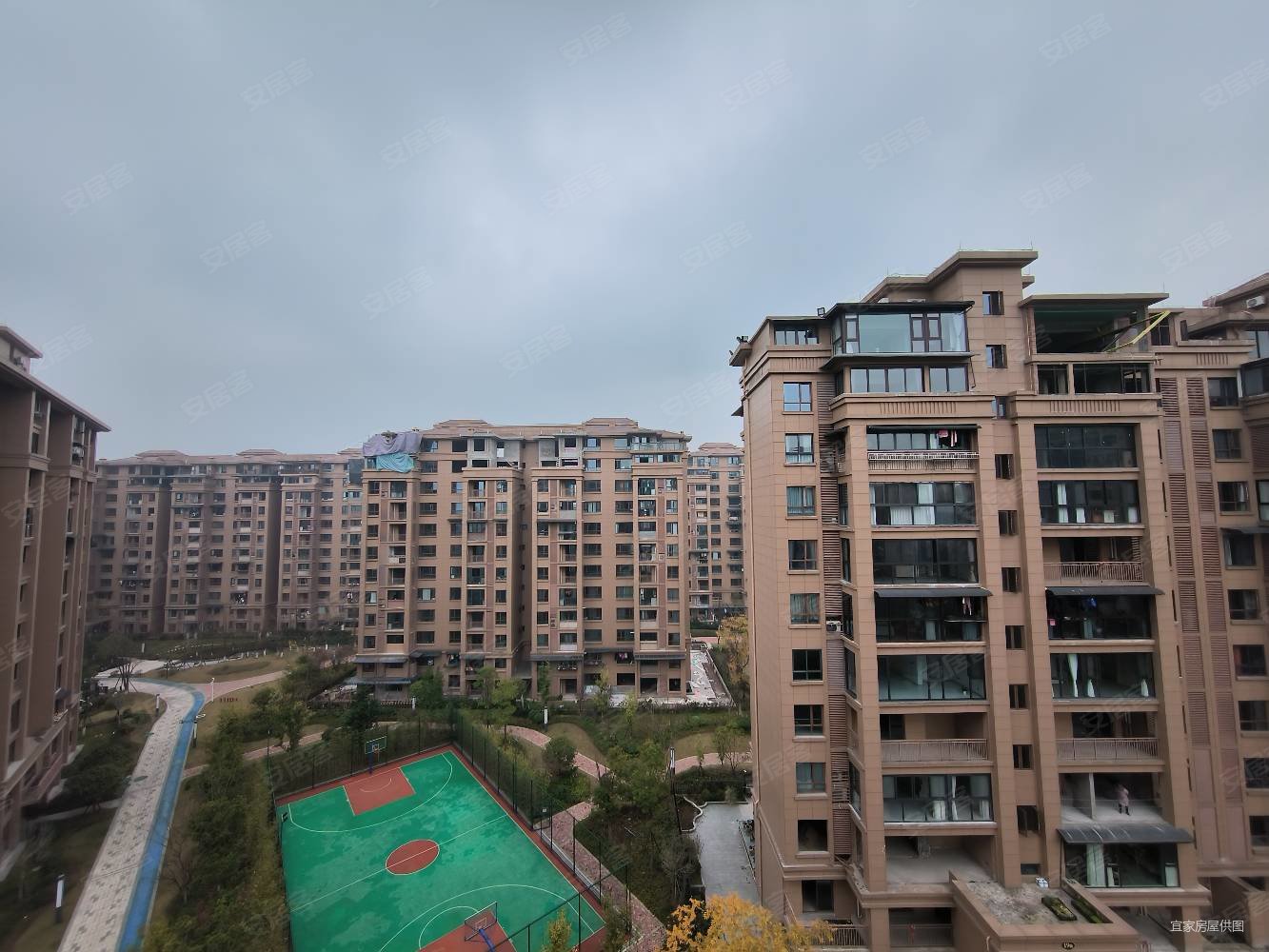 梁平新城高品质小区巨源南泊湾南北通透的洋房户型方正采光明亮