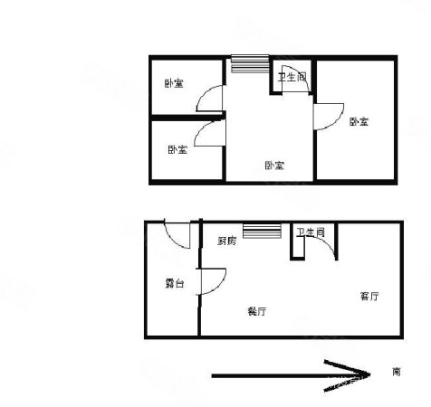 远洋戛纳小镇3室2厅2卫115.2㎡南北98万