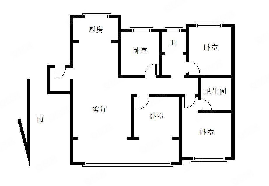 绿都洛阳府135平四室两厅两卫楼层好物业好就买这了