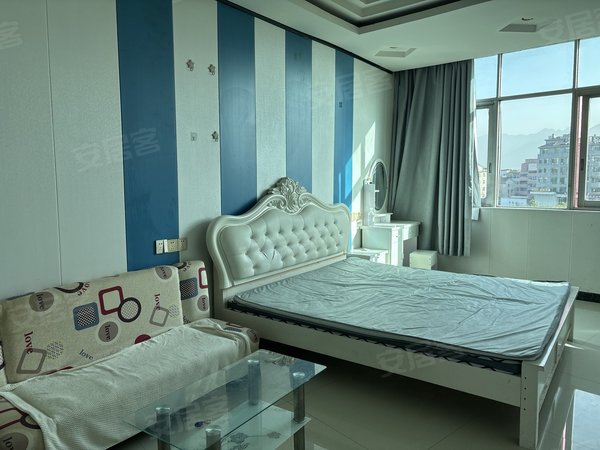 金华浦江县市中心江滨中路2号楼日升大厦楼上 红锐公寓精装修 出行方便 拎包入住出租房源真实图片