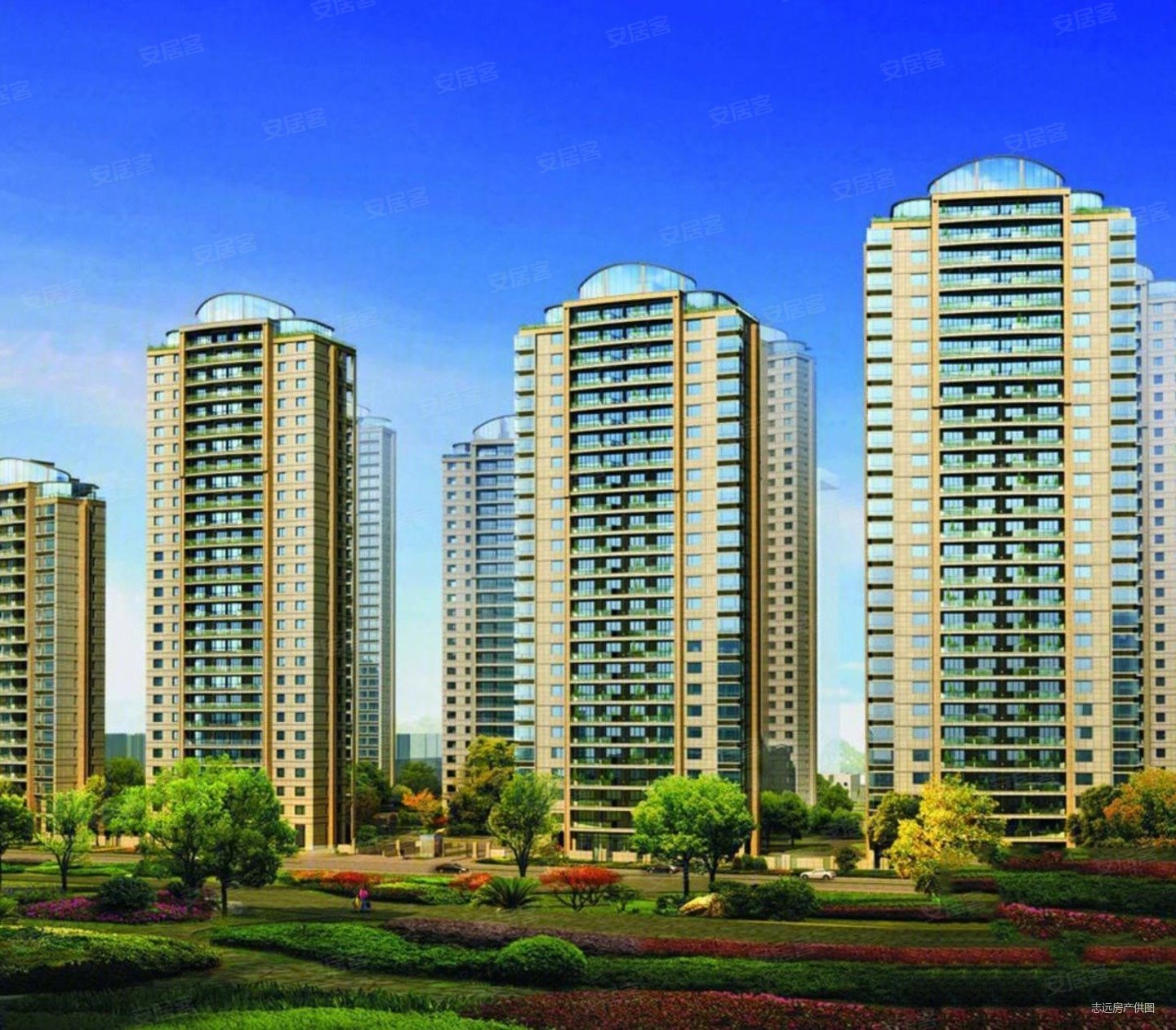 银河丽湾大平层豪装 景观楼层 可做4室 5室 满五税少