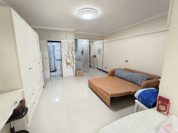 金华金东多湖嘉华佳园金东万达旁电梯一室一厅带大露台适合养宠物民用水电天然气出租房源真实图片