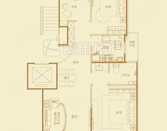 【多图】瑞悦府,孙河租房,高楼层,15号线孙河站,家私齐,集中供暖,人车