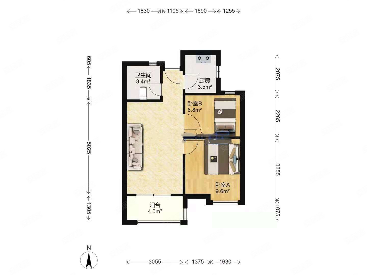 青年城1号南艳湖住宅近地铁小区绿化高