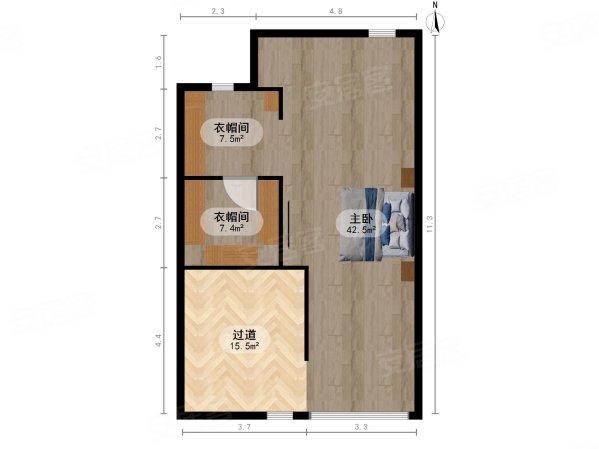 燕西台(别墅)4室2厅3卫327.16㎡南北2800万