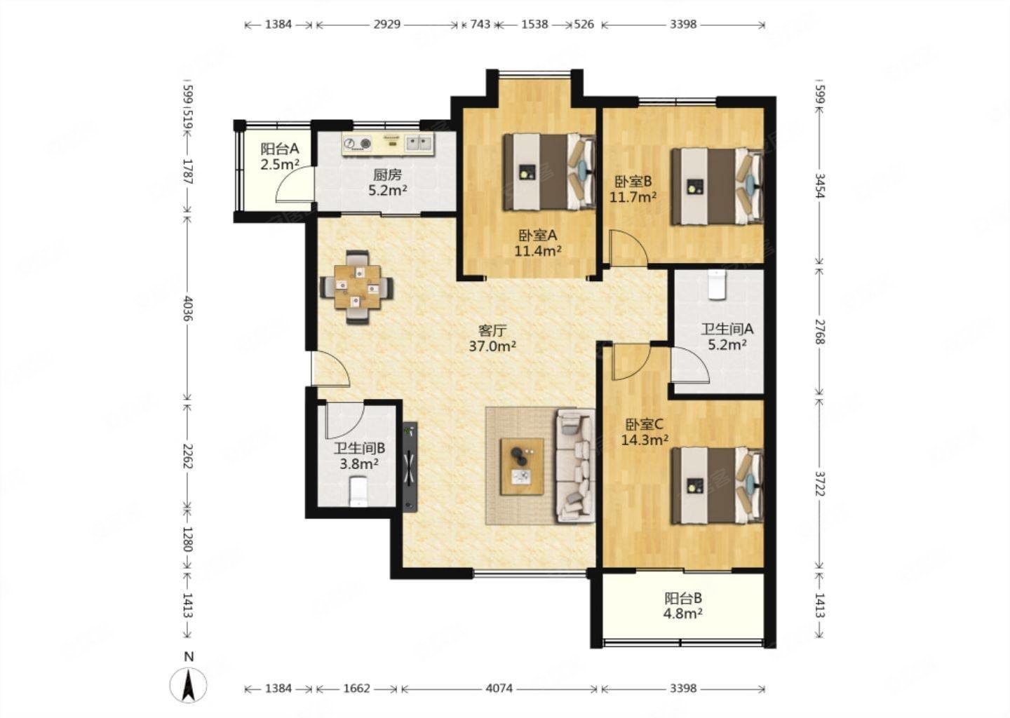 中国铁建国际城曦园