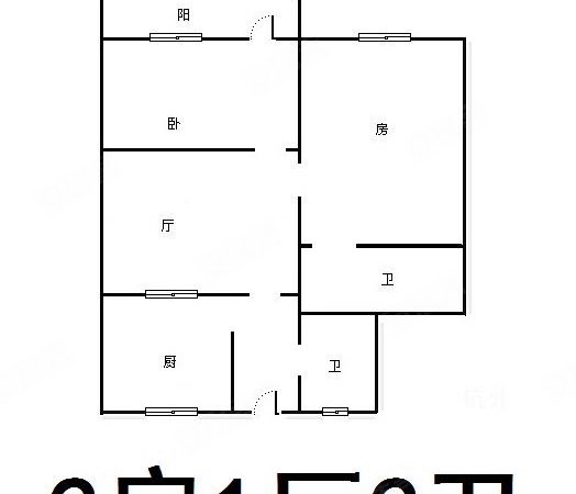 汕头潮阳城南街道桂和新城桂和新城中高层大二房二厅,装修新,拎包入住,电梯出租房源真实图片