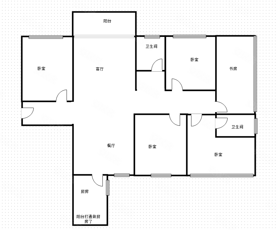 瀚林御景精装好房中间楼层采光好出行方便双卫楼龄新
