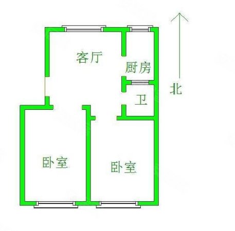 嘉豪财富茂1室1厅1卫31㎡南16万