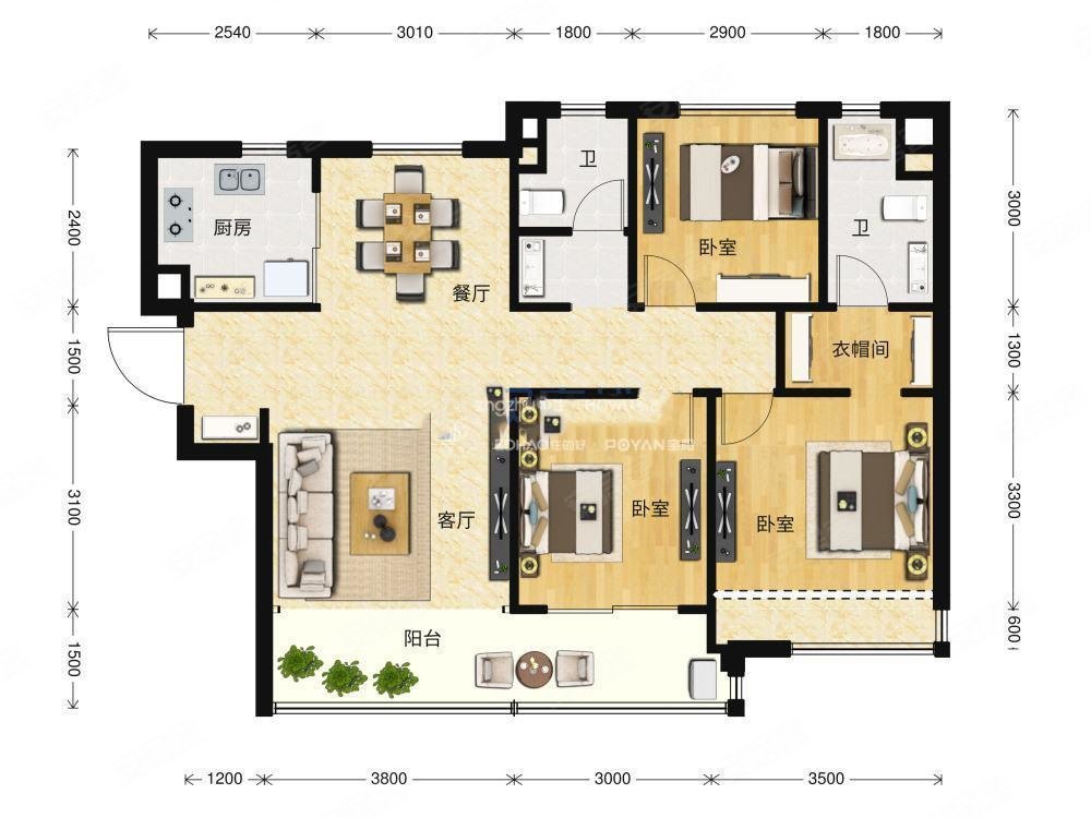 3安家cbd,人气好房,低价急售,中层,满二,有车位地下室,龙湖天璞二手房