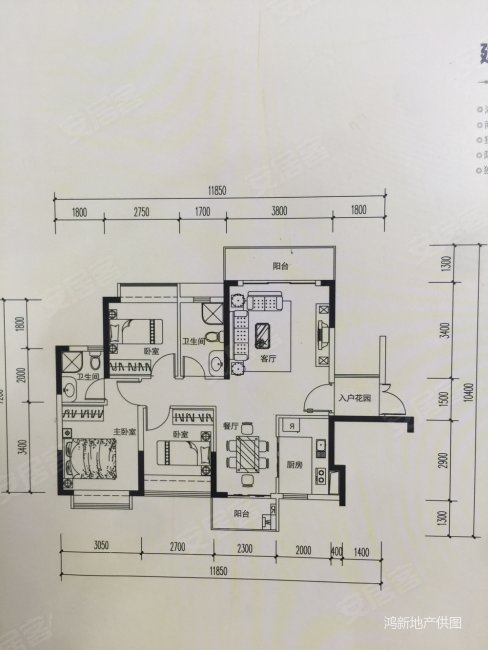 常平次新房金地艺境,带装修四房两卫,南北对流,随时看房