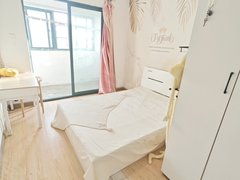 合肥庐阳四里河主卧带阳台 采光嘎嘎好 杏花村地铁口 包物业宽带 拎包入住出租房源真实图片