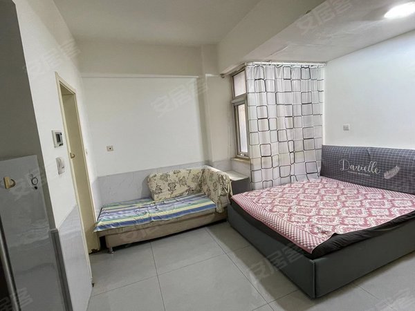 天津塘沽向阳街时代大厦轻轨附近 一室精装 可短租 包物业取暖费 家电