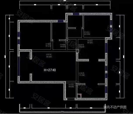 工商局宿舍楼2室2厅1卫55㎡南北29.8万