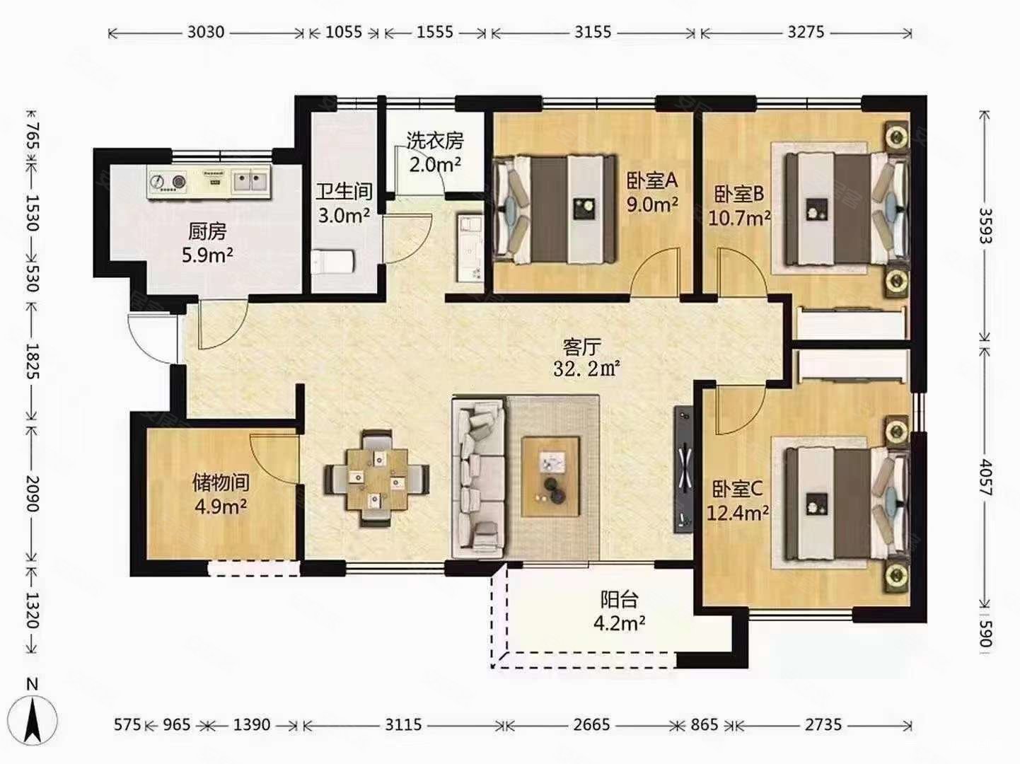 万科金域华府一期