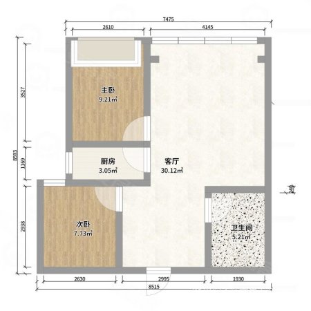 青荷里宸欣园 次新房 楼层好 精装可拎包入住 临地铁 板楼