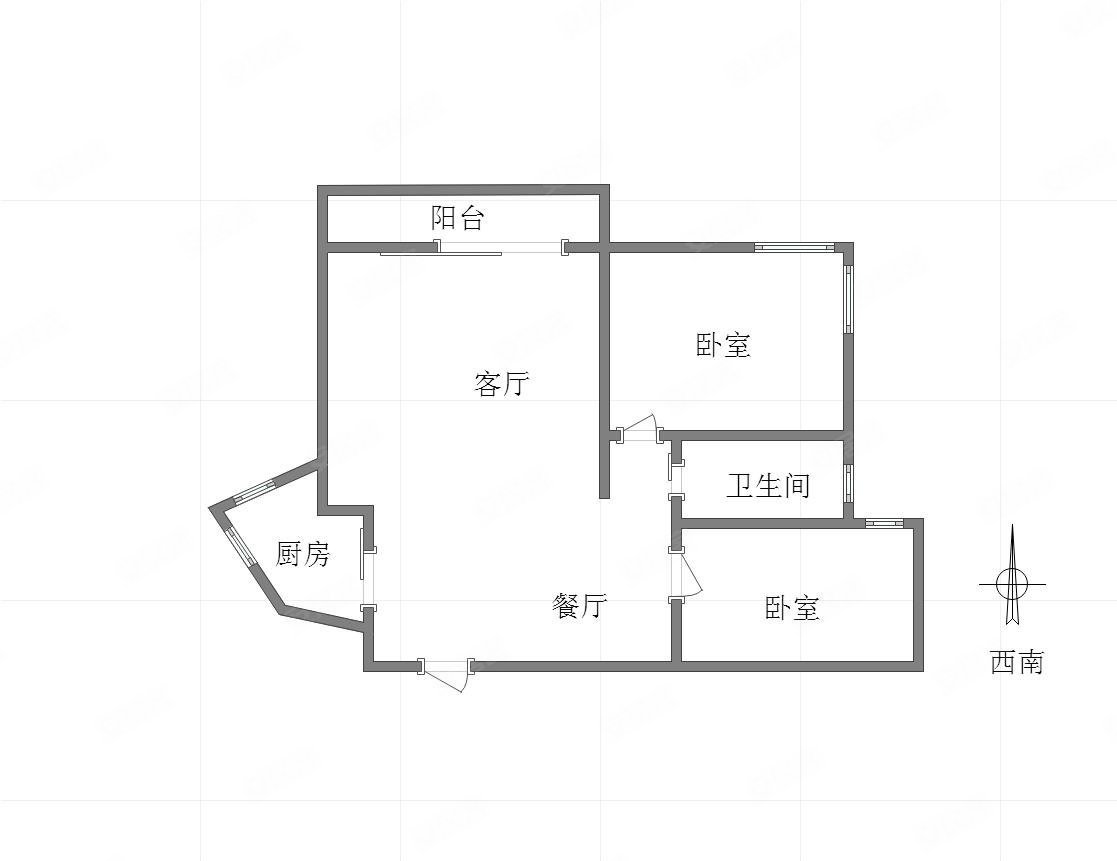 石坪桥正街骏逸新视界正规两房单价1万急售可两用 骏逸新视界二手房 90万 2室2厅 1卫 85平米 重庆安居客