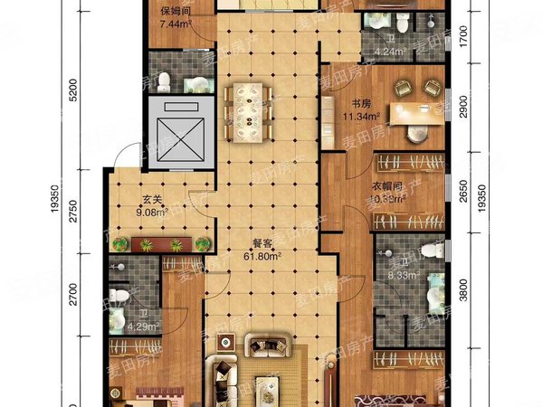 北京西城宣武门中信国安府国安府 可接待办公 随时看房 精装修 随时起