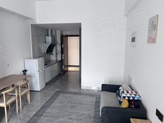 德阳旌阳黄河片区万达公寓，精装一室，家具家电齐全，拎包入住，可季付。出租房源真实图片