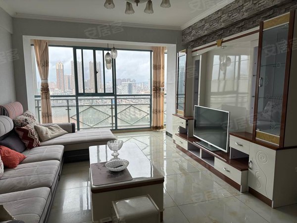 曲靖麒麟白石江公园龙城国际龙城国际好房出租,精装114平三房带家具