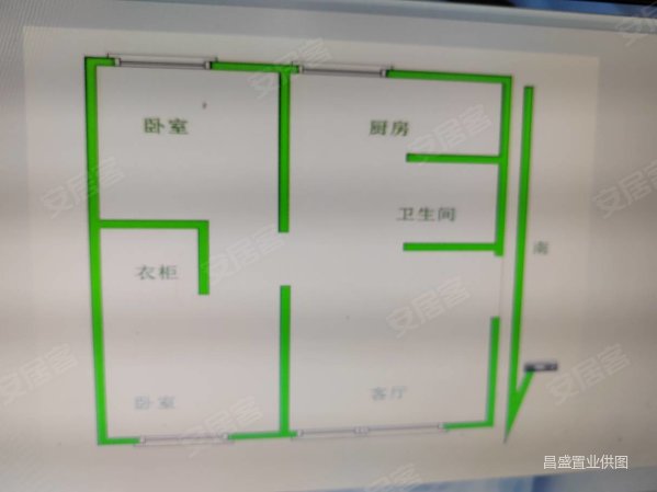 新安三区吉热住宅2室2厅1卫88㎡南北39.5万