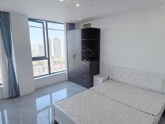 永康永康市区天鹅路商业街总部对面 两室一厅 小区高层 落地窗 家电齐全 拎包入住出租房源真实图片