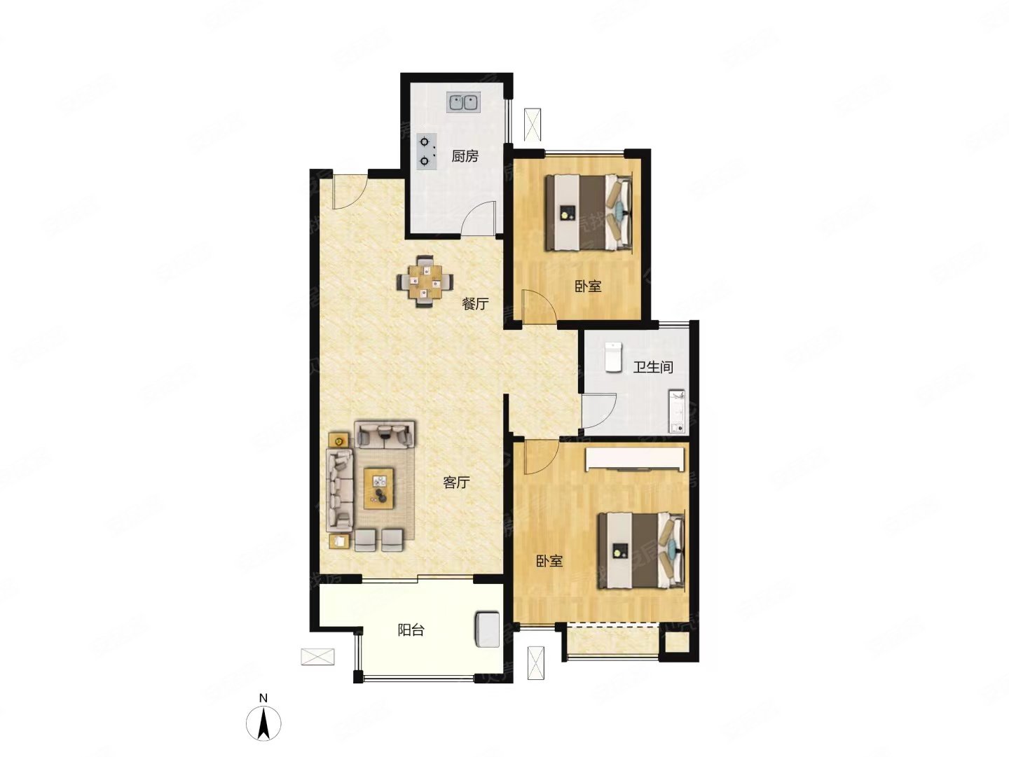天津二手房>滨海新区二手房>滨海城区二手房>中梁石榴滨海湾紫宸澜苑>