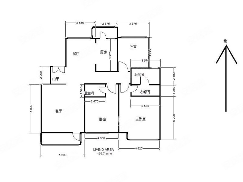 御翠尚府南北三居 两卧朝南 一梯两户  看房方便