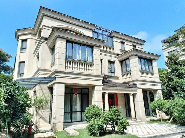 杭州余杭五常百家乐西园(别墅)西溪湿地旁法式联排别墅,中西餐两厨房