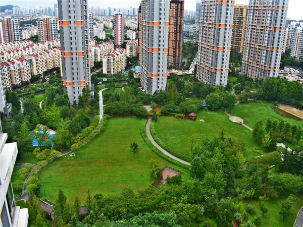 青岛崂山高科园鲁信含章花园鲁信含章花园精装套一出租可半年付近齐鲁