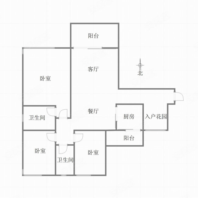 奥园康城(B区)3室2厅2卫127㎡南北110万