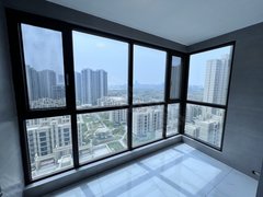 商丘睢阳万达广场湖景房临近建业总部港三开间都可直观日月湖四居室落地窗全新配套出租房源真实图片