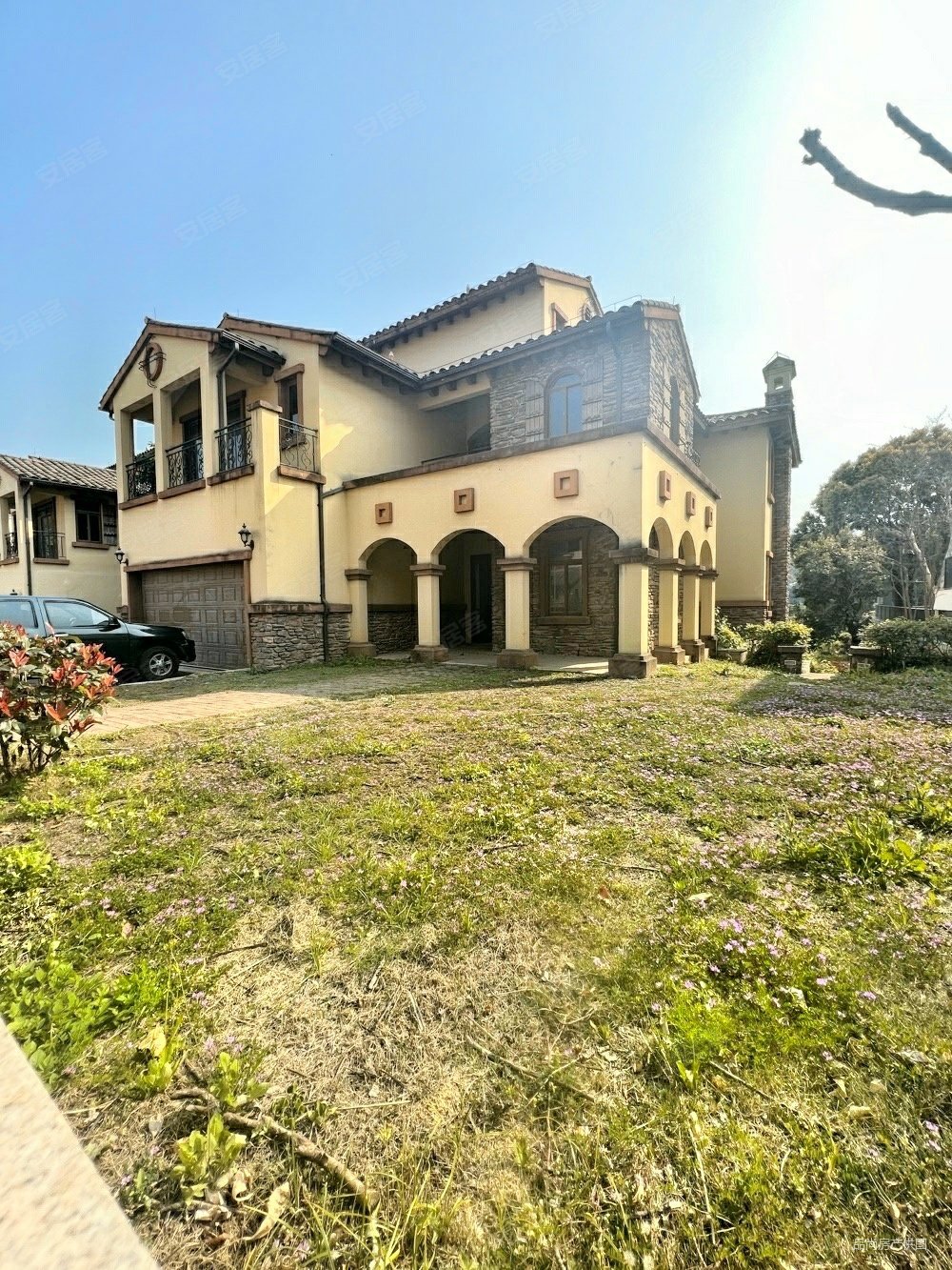 花园800平的大独栋别墅全景高尔夫球场棒的户型