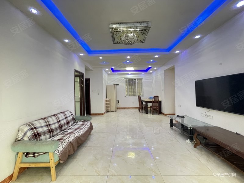 柳高南旁柳工颐华城电梯精装三房两卫 户型方正 看房方便