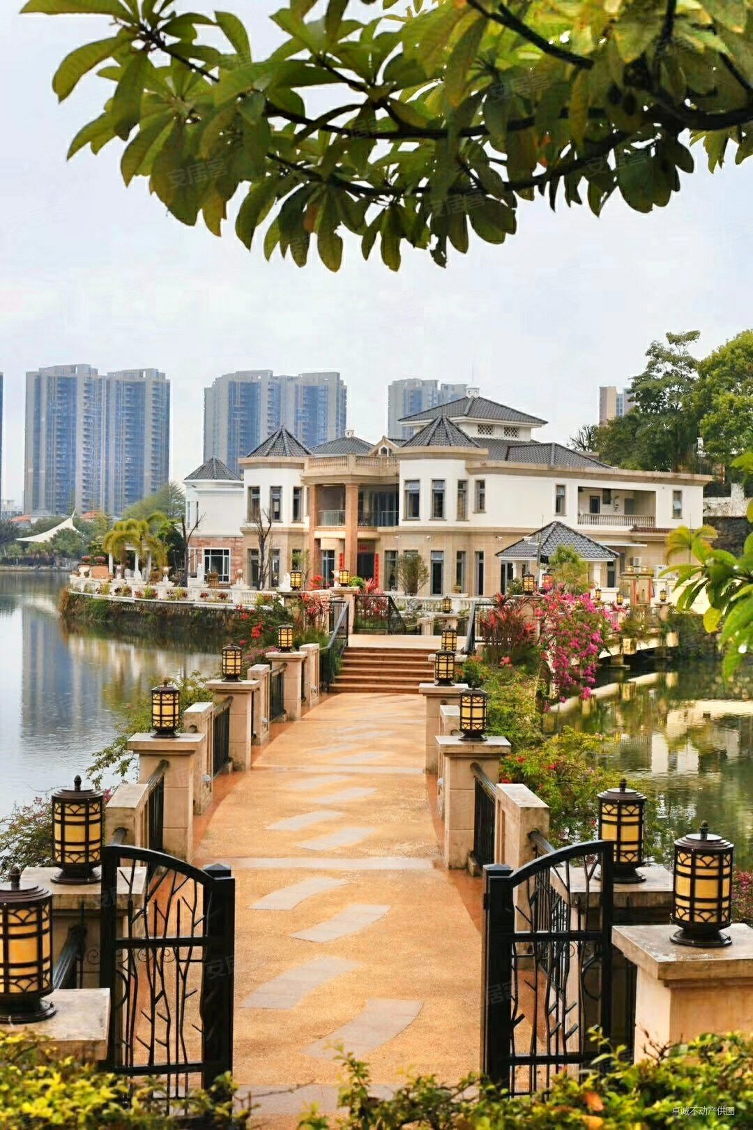 三正半山独栋3层别墅靠山看湖景毛坯房带花园和停车库看房方便
