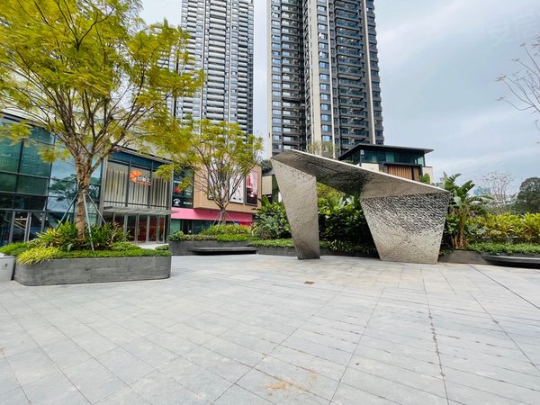 【多图】深国际万科和颂轩(商住楼),梅林关口租房,朝南单房急租,白