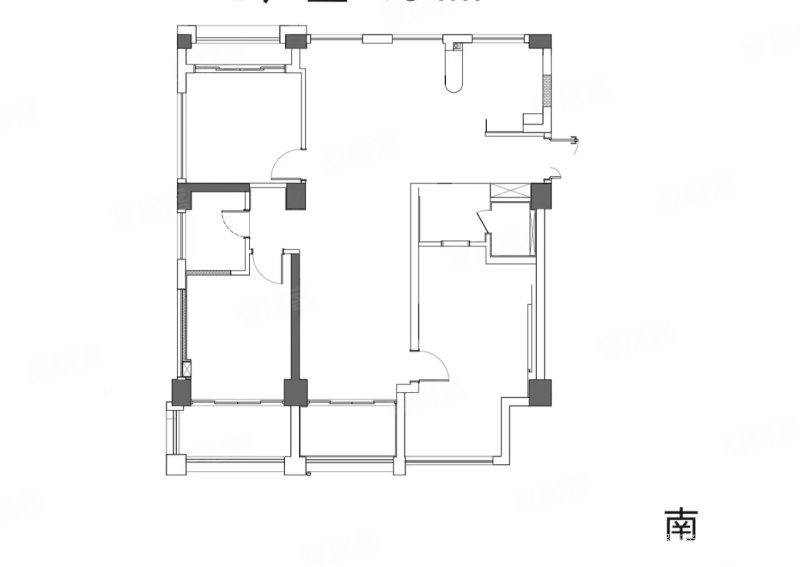 陆家嘴金融街区3室2厅2卫95㎡南北550万