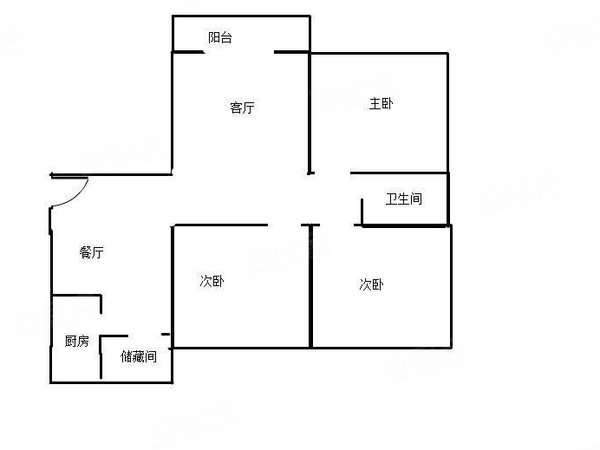 金方世纪城四期户型图图片